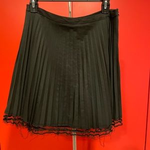 Black pleated Skirt